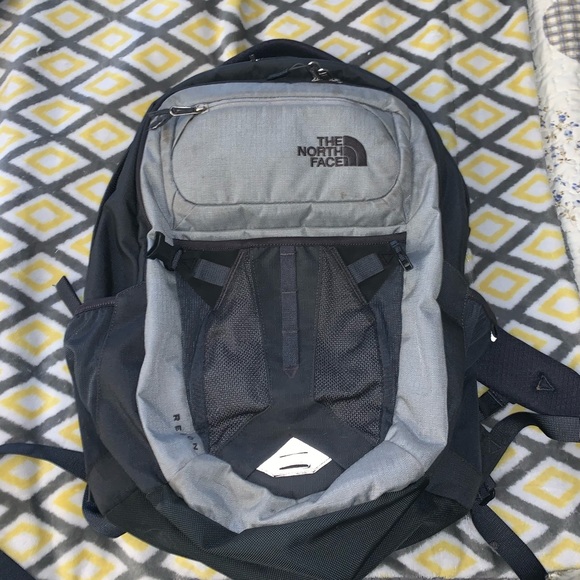 north face backpack women white Women's The Aurora collection-camp-and-hike North Face Borealis Special Color:Twilight Galaxy/Lunar Blue The padded mesh back